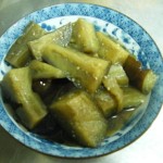 なすの煮びたし完成品