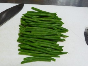 いんげんのあえもの３