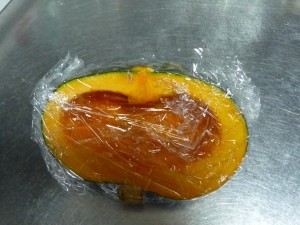 かぼちゃのてんぷら風１