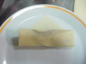 しいたけのオーブン春巻き11