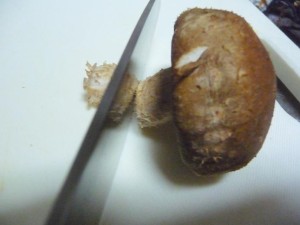 しいたけのオーブン春巻き3