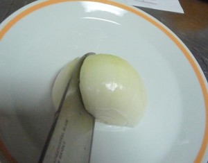 茹で肉団子の甘酢あん1