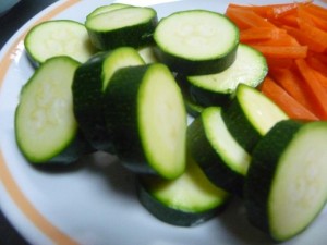 豚肉とズッキーニのコチュジャン炒め1