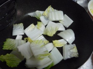 鶏つくねと白菜の煮物9