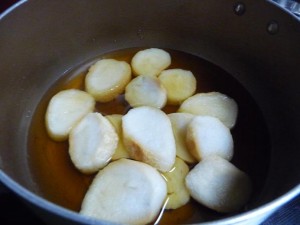 麩とキャベツの煮物9