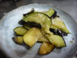 なすのわさび漬け完成品