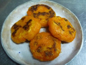 にんじんのおやき風 完成品