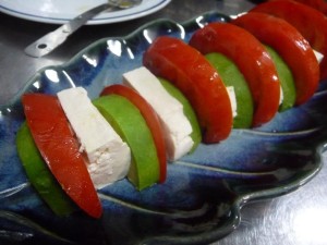 アボカドとトマトと豆腐のサラダ5