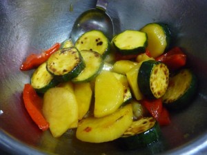 夏野菜のマリネ4