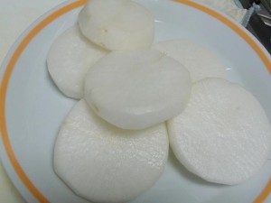 大根のオイスター焼き1