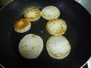 大根のオイスター焼き4