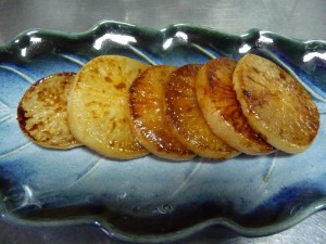 大根のオイスター焼き完成品