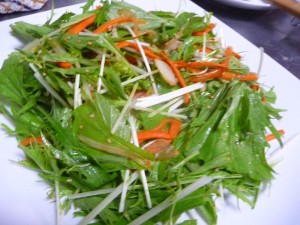水菜のしゃぶしゃぶサラダ9