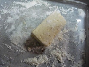豆腐の生姜焼き1