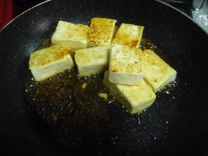 豆腐の生姜焼き3