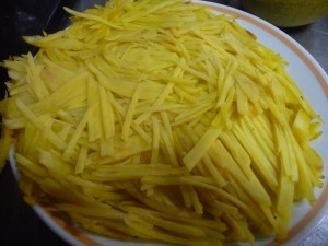 ジャガイモのピザ3