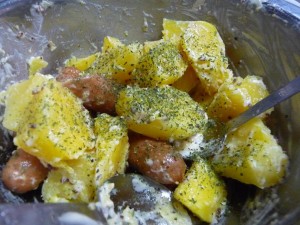 ポテトとウインナーのサラダ5