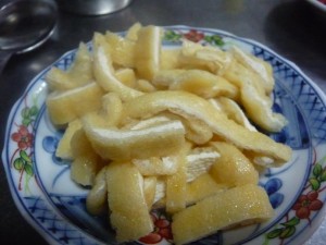 赤パプリカとひじきの煮物3