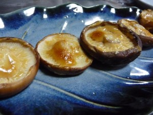 しいたけの味噌マヨネーズ 完成品。