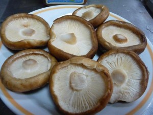 しいたけの味噌マヨネーズ1