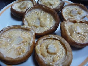 しいたけの味噌マヨネーズ2