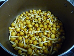 なめことほうれんそうの豆腐あんかけ3