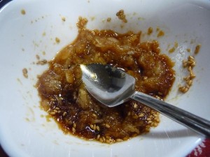 ほうれんそうと豚肉のおろしソースがけ2